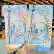 Frozen kid girl accessories magic wand and crown tiara Glove and Bag