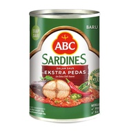 ABC Sardines Extra Chilli Sauce 155gr - ABC Extra Spicy Sardines