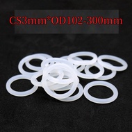 [YMH-BY1] Silicone O-Ring White/Generic Silicone O-ring CS3mm*OD102-300mm