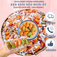 Mango Salted Chili Gummy Candy with Inner Filling - Mango Salted Chili Candy - Mango Gummy Candy