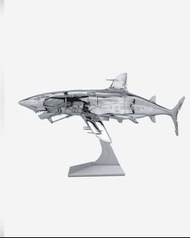 現貨空山機 鯊魚（sorayama shark_1/10 scale silver)原箱未開有啡盒