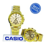 Casio Edifice All Gold Couple Watch