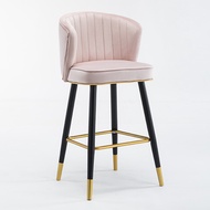 Light luxury bar chair island chair high chair modern minimalist fashion bar chair bar bench home 55