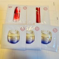 Shiseido skincare samples