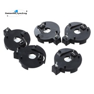 CR2016 2025 2032 Coin Cell Button Battery Holder Socket Black 5 Pcs