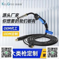 定制無氣二保焊槍15ak歐式NBC松下200A/350A/500A紫銅焊把線批發