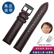 Mens Fossil Watch Band Compatible with FTW1114 FS4735 FS5436 FS4812 ME305 Medium Thickness Leather S