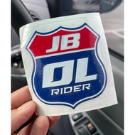 Sticker Motor JB OL Rider Orang Lama Rider