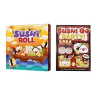 Party /Sushi Roll / Sushi Go - The Pick Pass Card Game with More Variety and Strategy