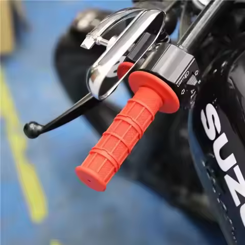 Motorcycle 22mm 7/8" Handlebar Rubber Gel Hand Grips Brake Hands For Sur-Ron Light Bee S & X For Seg