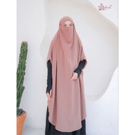 Sabiya French Khimar uzmahijab/ Fk premium French Khimar Khimar Labuh Khimar Muslimah
