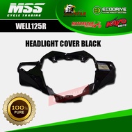 WELL125R HEADLIGHT COVER BLACK