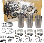 D902 Overhaul Rebuild Kit Compatible with Kubota RTV 900 Parts D902 Engine Rebuild Kit BX24 KX41-3 B