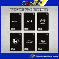 Honda Toyota Proton Perodua Touch n Go Card Sticker Cover TNG CARD Sticker / TG02