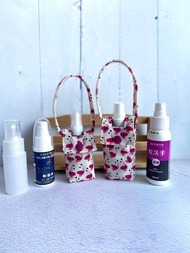 小蝸牛隨身酒精噴瓶防水收納袋 適用 30ml 60m 100ml