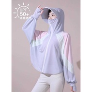 Sunscreen Clothing Women 2025 New Style Summer Ice Silk Breathable Thin Anti-Ultraviolet Cycling Dri