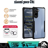 XIAOMI SHOCKPROOF CASE poco C81 C81 PRO C81X HARDCASE TRANSPARENT ARMOR