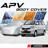 APV Car Body Cover APV Car Cover/apv luxury/arena/grand max/grandmax Silver Polyester