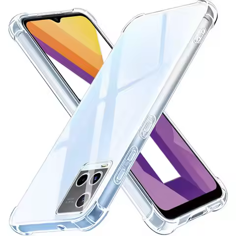 Phone Case For Vivo Y21 2021 Y21S Y21A Y21E Y21T Vivo Y33S Y33T Y32 Case Shockproof Clear Soft Silic