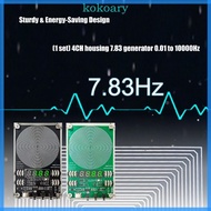 KOK Schumann Waves Generator 7 83HZ Low Frequency Pulse Generator Resonator Healing Frequency Device