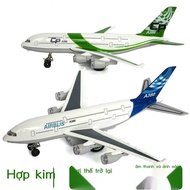 [Real photo/Available] Airbus A380 toy plane Passenger plane simulates back electric and ph sound