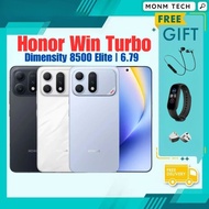 Honor Win Turbo Dimensity 8500 Elite 6.79inches AMOLED Display 120Hz 10000mAh 80W Honor Win turbo Sm