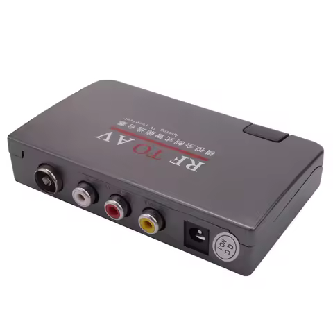 AA91 RF to AV Converter,Channel Selector,Booster,Cable TV to Projection TV,Video Port Supports Full 