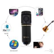 ✜✵BSL BM-800 Studio Condenser Microphone with V8 Plus Bluetooth USB Sound Card  Package Mic for Live