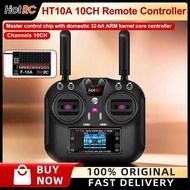 26 HOTRC Ht-10A 4 10-Channel Professional Radio System: 2.4G Universal Remote Control For Drones,