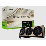 MSI GeForce RTX 5070 12G INSPIRE 3X OC 12GB GDDR7