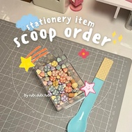 Scoop Order Stationery Mix/ Aesthetic Stationery by RubiDubiTubi