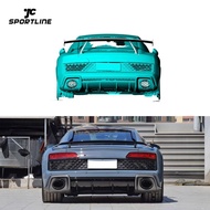 Latest R8 V10 Rear Trunk Lid High Wing Spoiler for Audi R8 V10 Performance Coupe 2-Door 2023