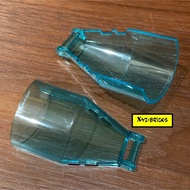 LEGO PARTS 6245240 - Cockpit 4x6x2 with Front Shaft Transparent Light Blue