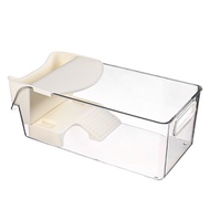 SELLYER Transparent Turtle Tank Basking Area Dry Wet Separation Turtle Breeding Box Habitat Box Plas
