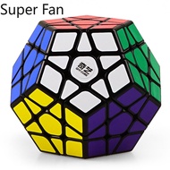 （Super Fan) Qiyi Professional Speed Five  Cube Smooth Puzzle Megamix