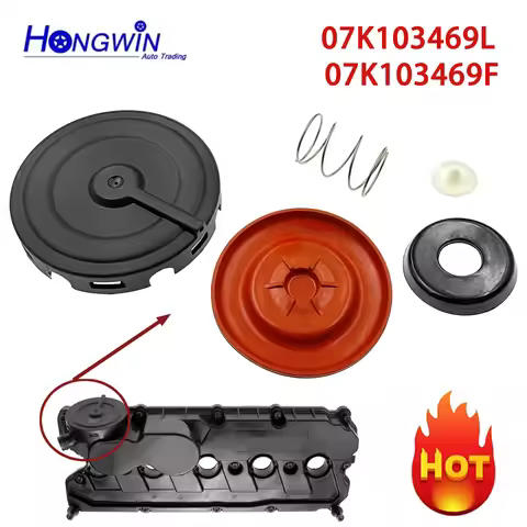 07K103469L, 07K103469F, 264-907, 917-064, 07K103469M PCV Valve Diaphragm Gasket For 2006-2010 VW Vol