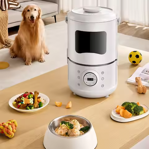 Pet Food Processor DIY Cat & Dog Food Maker 5L Commercial & Home Electric Pet Food Machine Pulse Mix