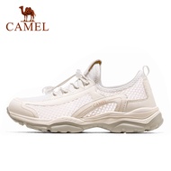 รองเท้าผ้าตาข่ายระบายอากาศสำหรับเดินผู้หญิงรองเท้ากลางแจ้ง Camel รองเท้าลำลองแม่น้ำ