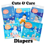 Tesco Fred &amp; Flo Diapers Cute &amp; Care Diapers (TAPE) Lampin Bayi Tape