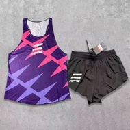Popular Sports Student Track and Field Vest Suit Hurdle Test Racing Suit Men's and Women's Marathon 