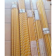 Gold curtain rod full set curtain rod curtain rod curtain rod