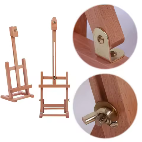 Tabletop Wooden Easel Studio Display Frame Portable Table Easel for Artist Beginners & Teens
