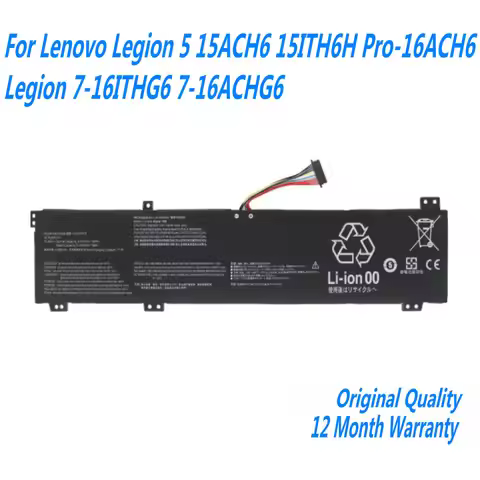 NEW L20C4PC1 L20D4PC1 L20M4PC1 Laptop Battery For Lenovo Legion 5 15ACH6 15ITH6H Pro-16ACH6 Legion 7
