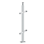 Tangga Stenlis 85cm Railing Tangga Kaca Stainless Sus 304