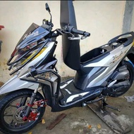 Cover Body Motor Honda Beat Street 2020 sampai 2024 Beat Delux deluxe Beat Fi new Beat LED Beat CBS Tubular Crashbar Variasi Motor Beat