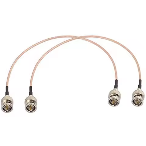 T69C 2Pcs 3G HD SDI Cable BNC Cable 30cm 75 Ohm for Cameras BMCC Video Equipment Supports HD-SDI 3G-