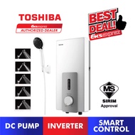 Toshiba Water Heater Non-pump / DC Pump Water Heater with Rain Shower DSK38S3MW / DSK38S5MW / DSK3