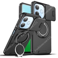 Oppo A5 Pro 5G 2025 Shockproof Casing Armor Slide Magnetic Casing For Oppo A5 Pro A5Pro 5A OppoA5Pro