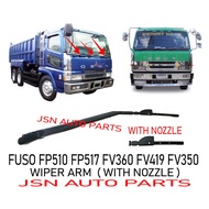 WIPER ARM WITH NOZZLE MITSUBISHI FUSO FV419 DV350 DV350 FP510 FP517 FV360 SUPER GREAT