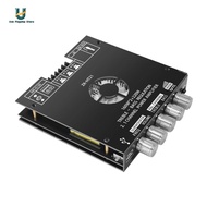 โมดูลขยายเสียง ZK-HT21 ขนาดกะทัดรัด พร้อม Bluetooth AUX USB TDA7498E สำหรับระบบเสียงโฮมเธียเตอร์และเ